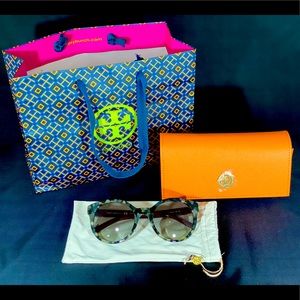 Tory Burch Tortoise Shell Sunglasses